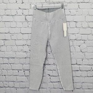 2/$50 Good American Seamless Ribbed Leggings Size 4/5 High Rise Activewear NWT